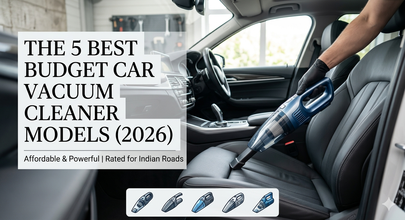 5 Best Budget Car Vacuum Cleaner Models Under ₹3,500 in India (2026)
