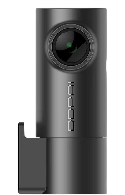 DDPAI Mini PRO dash cam with 330 degree rotatable lens and 18 month warranty.