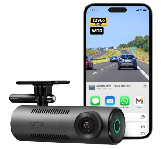 best maruti fronx accessories online 70mai m310 smart 2k dashboard camera windshield mount