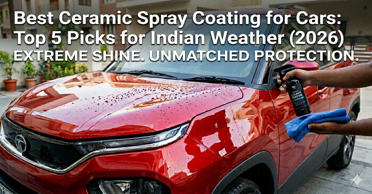Best Ceramic Spray Coating for Cars: Top 5 Picks for Indian Weather (2026)