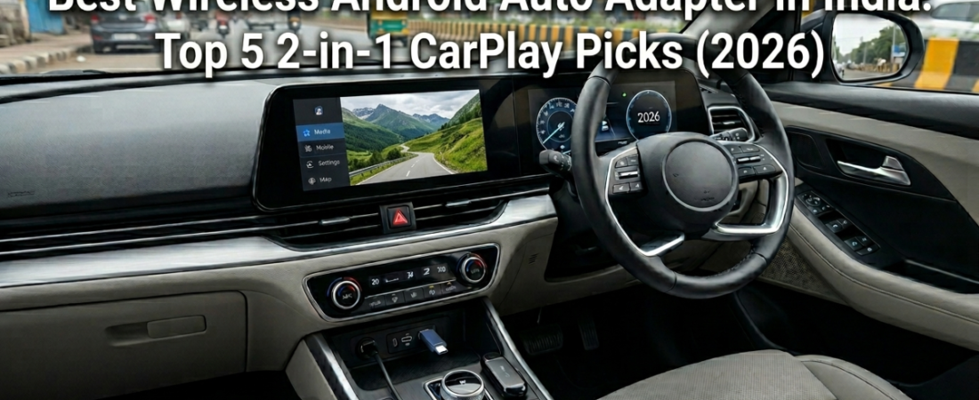 Best Wireless Android Auto Adapter in India: Top 5 2-in-1 CarPlay Picks (2026)