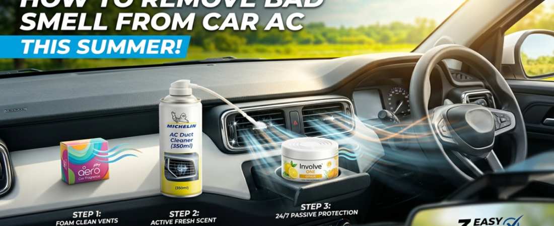 3 Easy Steps on How to Remove Bad Smell from Car AC This Summer