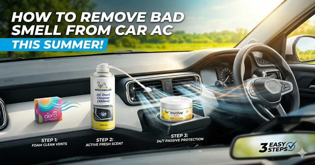 3 Easy Steps on How to Remove Bad Smell from Car AC This Summer