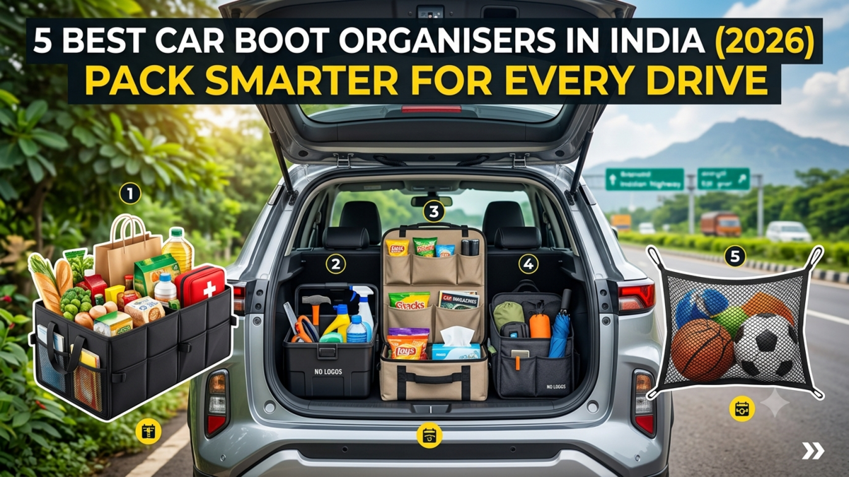 5 Best Car Boot Organisers in India (2026): Pack Smarter for Every Drive