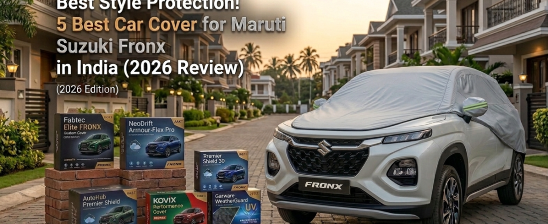 Best Style Protection! 5 Best Car Cover for Maruti Suzuki Fronx in India (2026 Review)