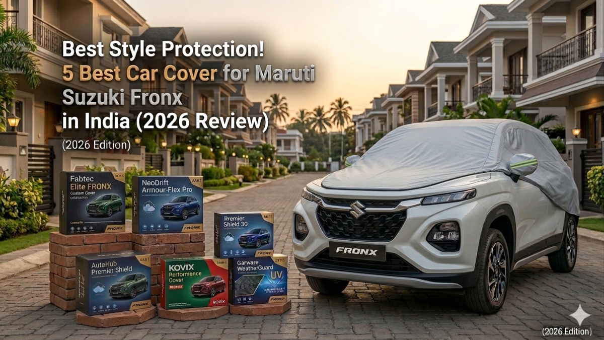Best Style Protection! 5 Best Car Cover for Maruti Suzuki Fronx in India (2026 Review)