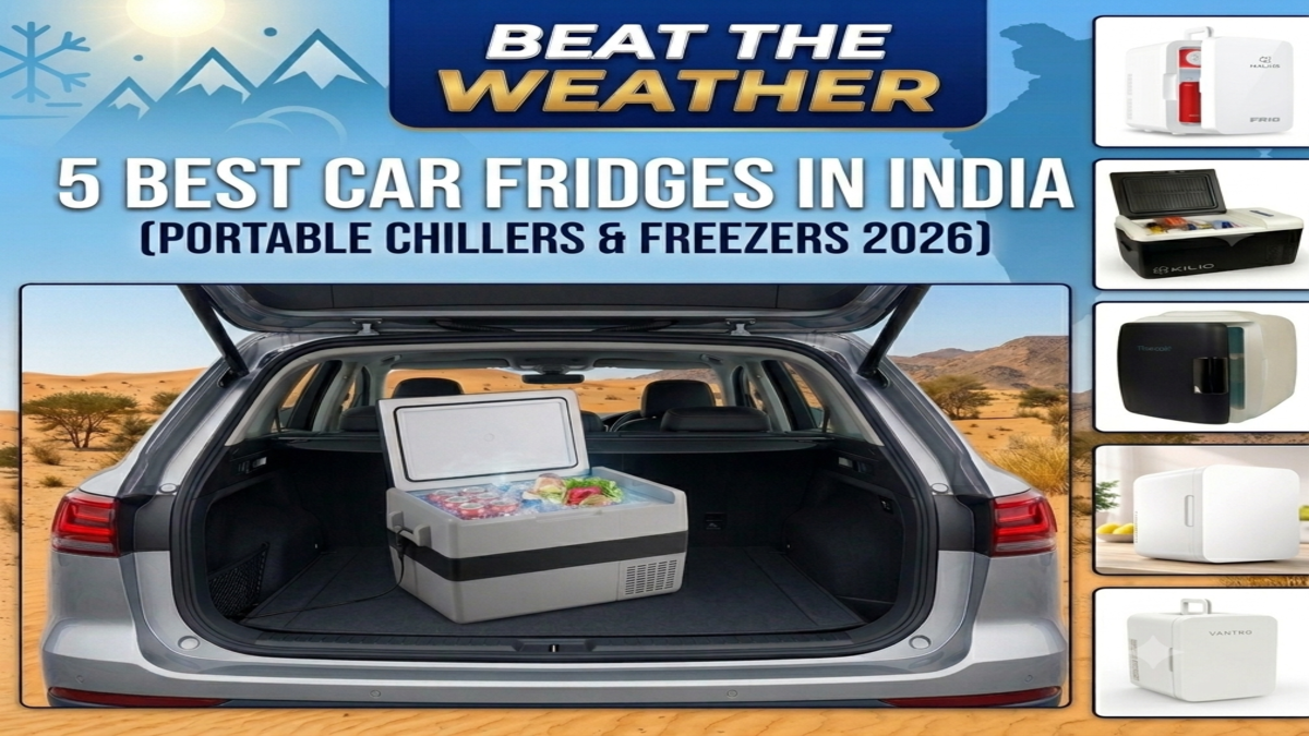 Beat the Weather: 5 Best Car Fridges in India (Portable Chillers & Freezers 2026)