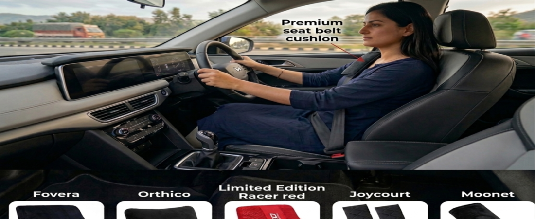 5 Best Seat Belt Cushion for Cars in India (2026): Stop Neck Friction & Discomfort