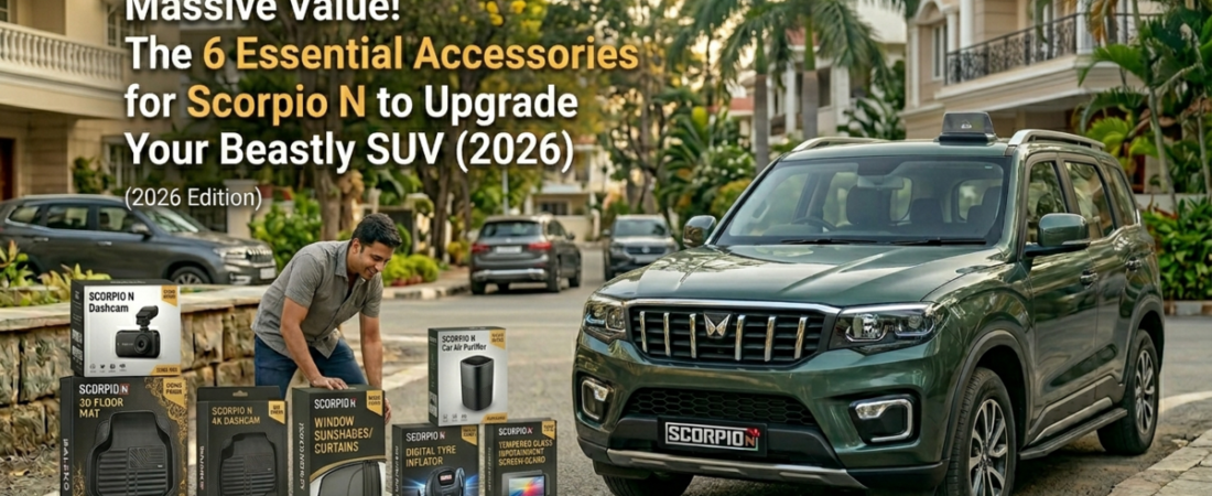 Massive Value! The 6 Essential Accessories for Scorpio N to Upgrade Your Beastly SUV (2026)