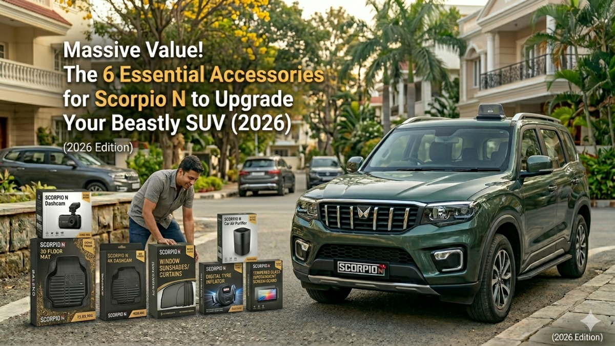Massive Value! The 6 Essential Accessories for Scorpio N to Upgrade Your Beastly SUV (2026)