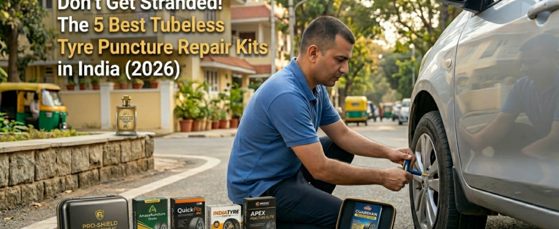 Don’t Get Stranded! The 5 Best Tubeless Tyre Puncture Repair Kits in India (2026)