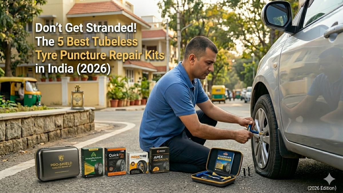 Don’t Get Stranded! The 5 Best Tubeless Tyre Puncture Repair Kits in India (2026)
