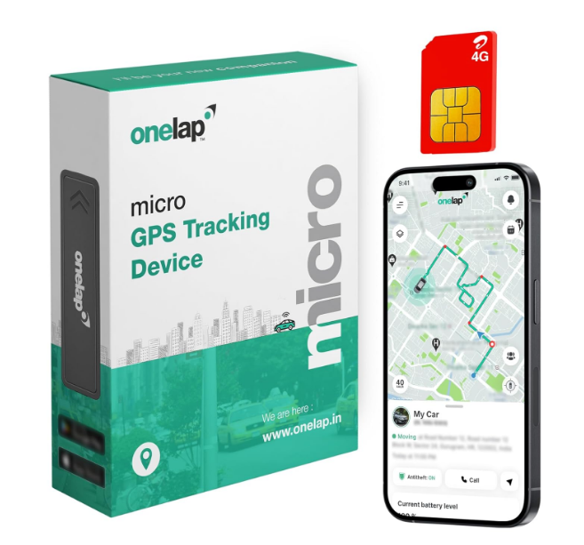 Onelap Micro hidden wired GPS tracking device for cars and fleet monitoring