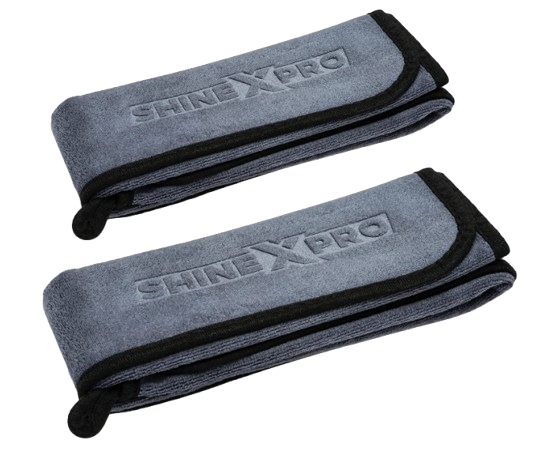 ShineXPro OG Soft 500 GSM extra large microfiber cloth for car and bike drying