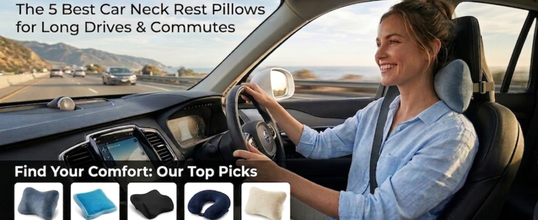 The 5 Best Car Neck Rest Pillows for Long Drives and Commutes