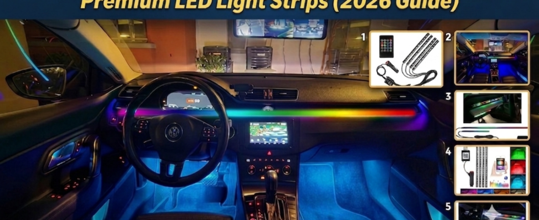 5 Best Car Ambient Lighting Kits on Amazon India: Premium LED Light Strips (2026 Guide)