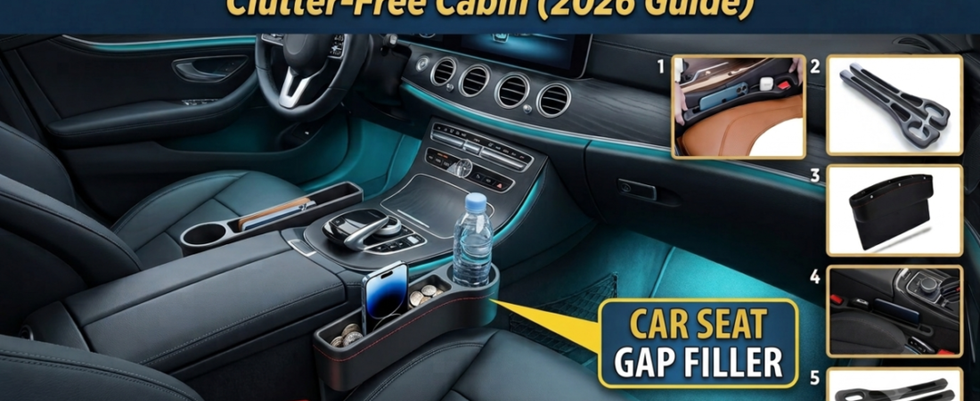 5 Best Car Seat Gap Filler Organizers on Amazon India (2026 Guide)