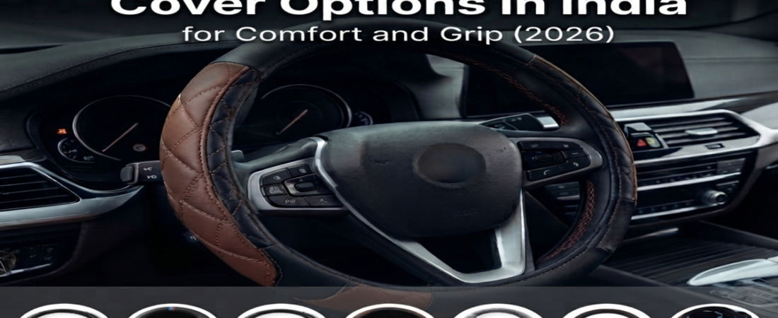 7 Best Car Steering Wheel Cover Options in India for Comfort and Grip (2026)