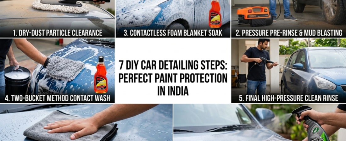 7 DIY Car Detailing Steps to Protect Your Paint in India