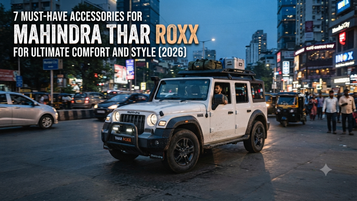 7 Must-Have Accessories for Mahindra Thar Roxx for Ultimate Comfort and Style (2026)