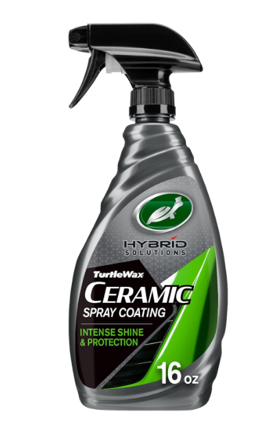 Turtle Wax Hybrid Solutions Ceramic Spray Coating 473ml grey spray bottle with green accents