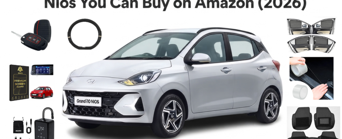 7 Essential Accessories for Hyundai Grand i10 Nios You Can Buy on Amazon (2026)