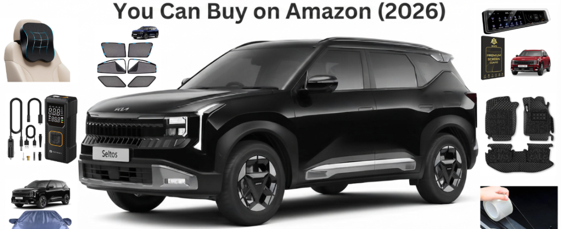 7 Essential Accessories for Kia Seltos You Can Buy on Amazon (2026)