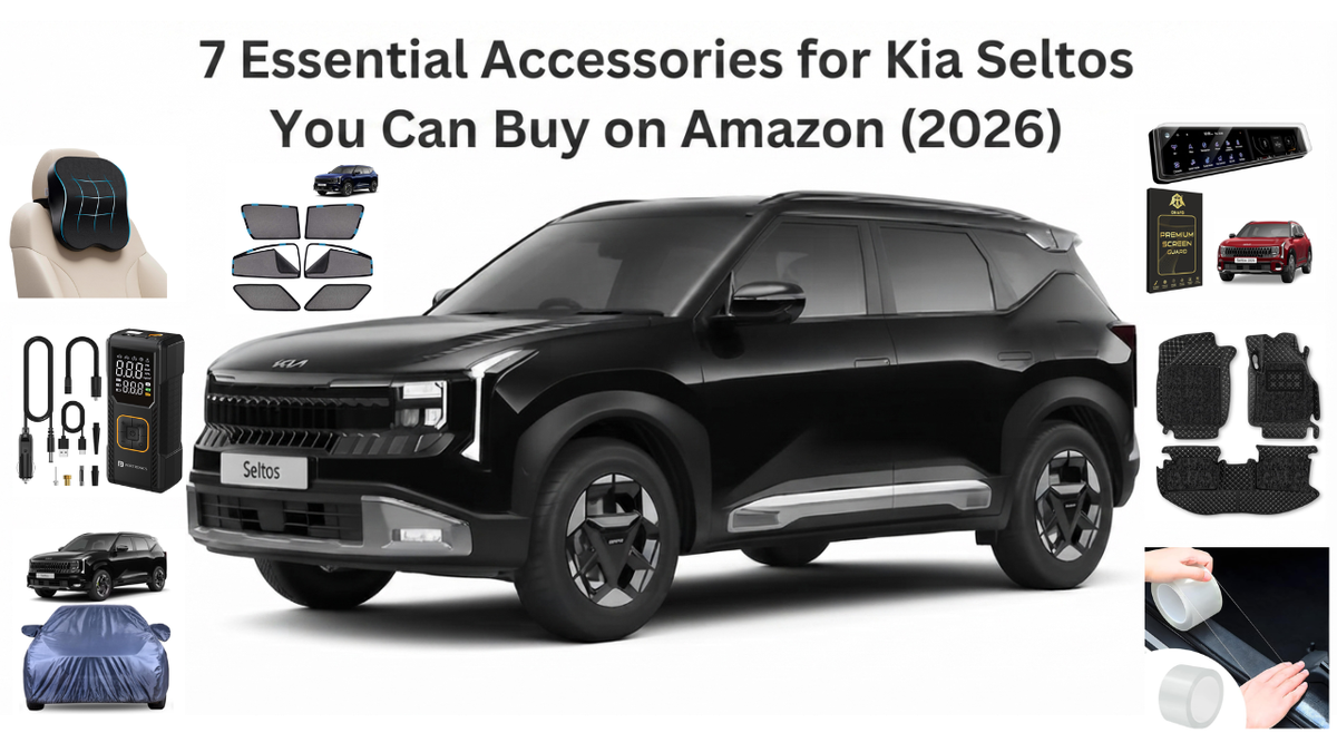 7 Essential Accessories for Kia Seltos You Can Buy on Amazon (2026)