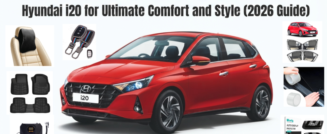 7 Must-Have Accessories for Hyundai i20 for Ultimate Comfort and Style (2026 Guide)